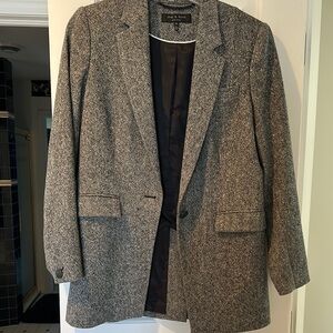 Rag & Bone Gray Blazer